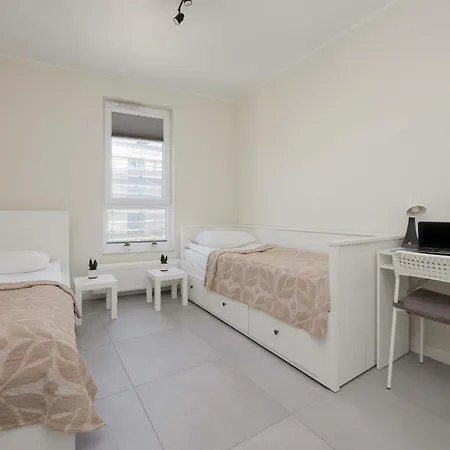 Comfortable With Air Conditioning Staszica 1f By Heyrent Apartment Pruszkow